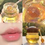 Honey Kiss Glow 3-in-1 Overnight Lip Mask – Gel Texture Lip Treatment for Intense Repair, Dead Skin Removal & All-Night Hydration